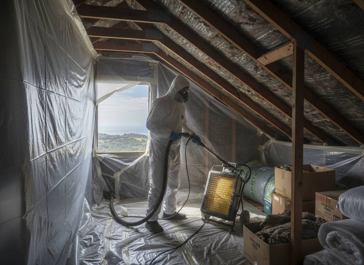 attic mold remediation in Rancho Palos Verdes