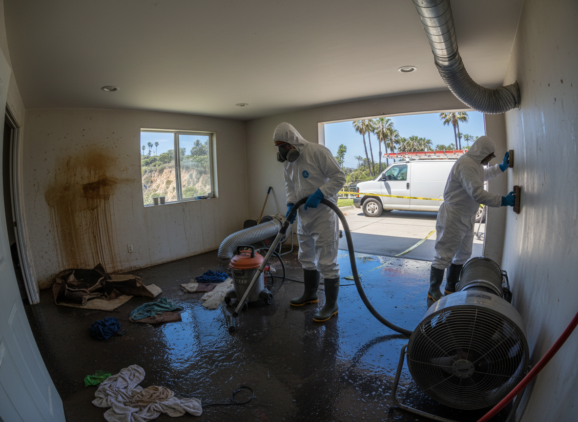 sewage cleanup in Rancho Palos Verdes
