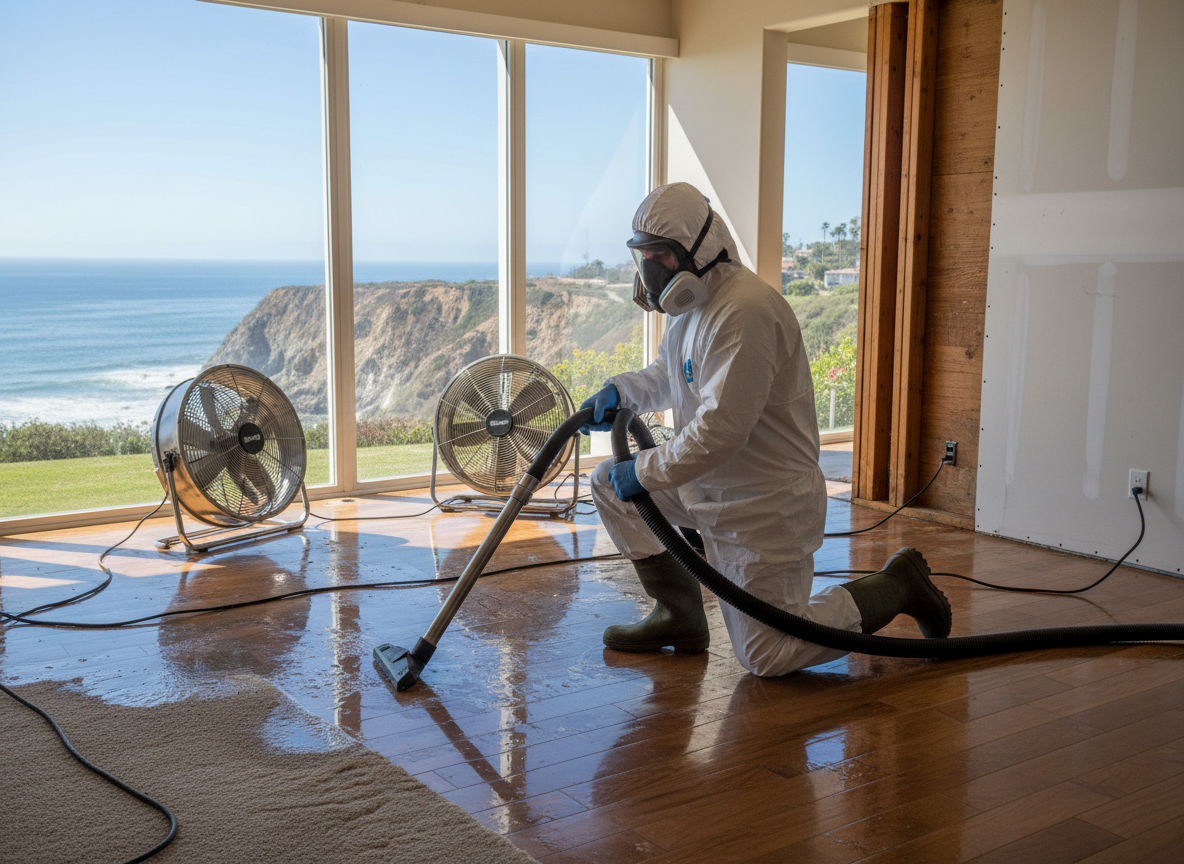 Water cleanup services in Rancho Palos Verdes