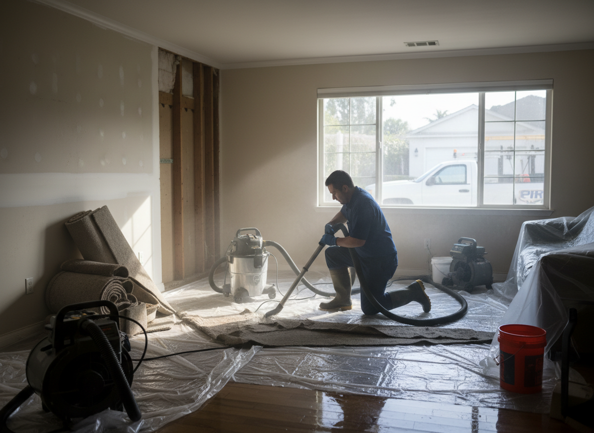 water damage restoration near me in Rancho Palos Verdes